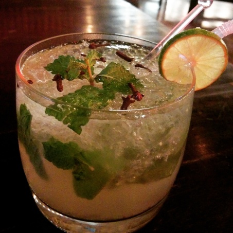 Virgin Mojito with Clove and Basil