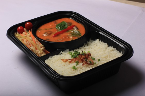 Thai Red Curry with Fragrant Rice 